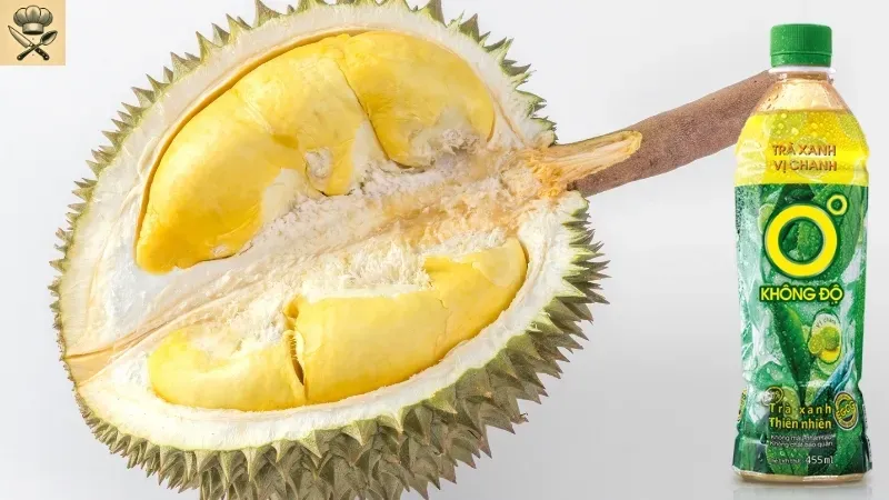 Ăn sầu riêng uống trà xanh không độ có sao không? 2