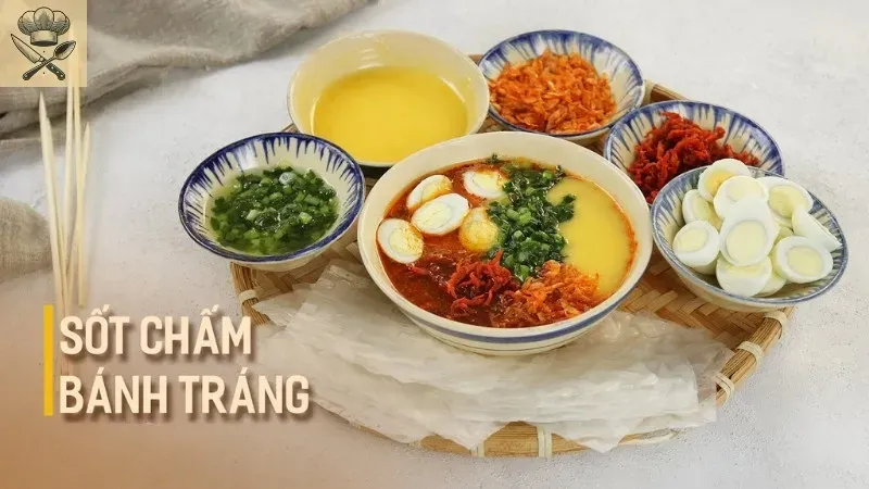 Cách làm nước chấm bánh tráng bằng tương ớt đơn giản tại nhà 3
