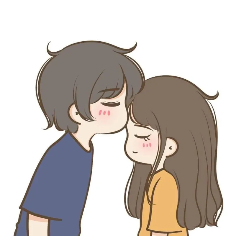 Khám phá kiss meme cute dễ thương này, hoàn hảo cho những người yêu thích tình yêu!