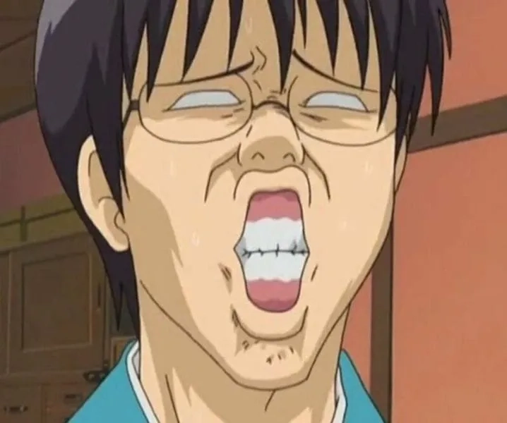 Meme anime face luôn gây ấn tượng mạnh mẽ với những biểu cảm siêu dễ thương.