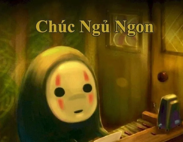 Ngủ ngon meme mèo dễ thương gửi gắm những lời chúc ngủ ngon ngọt ngào.