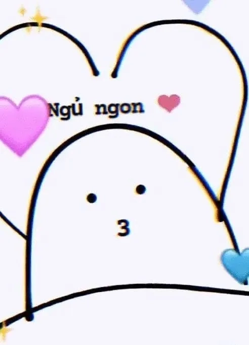 Ảnh meme chúc ngủ ngon dễ thương giúp bạn có một giấc ngủ ngon.