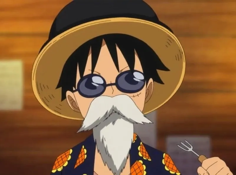 Luffy Wano Haki thể hiện sự mạnh mẽ và bất khả chiến bại.