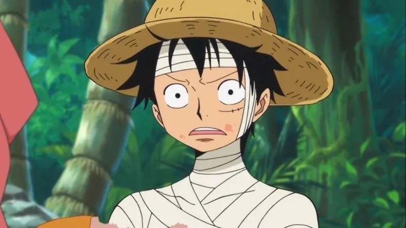 Avatar Luffy Gear 5 ngầu mang lại diện mạo cực mạnh mẽ.