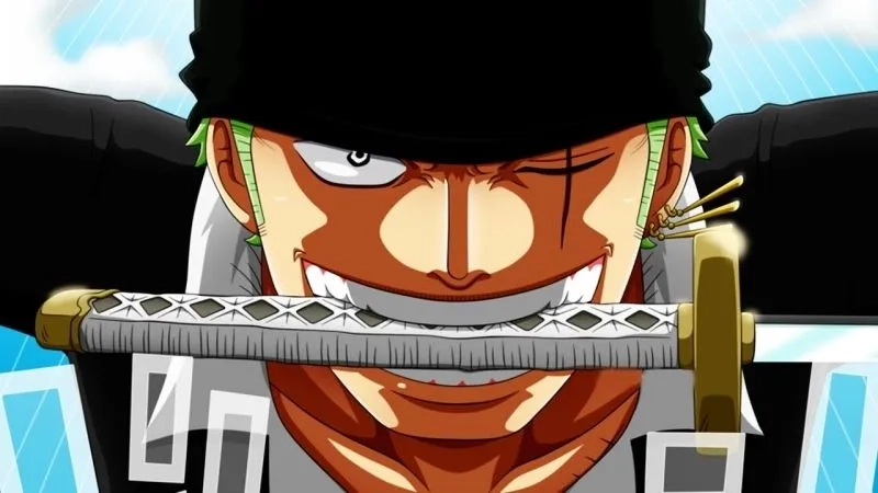 Avatar Luffy cười dễ thương, tạo cảm giác vui vẻ, hạnh phúc.