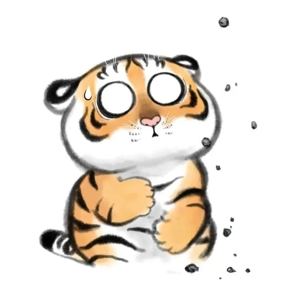 Hình ảnh con hổ 3D cute sẽ làm mới giao diện điện thoại của bạn.