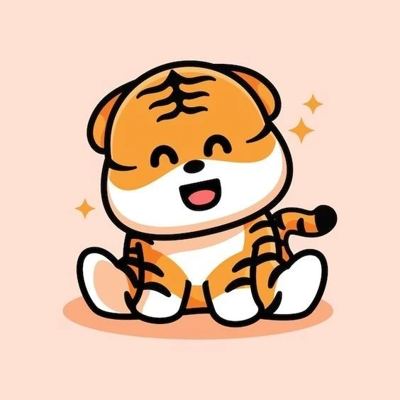 Cập nhật ngay hình nền con cọp cute siêu dễ thương cho điện thoại!