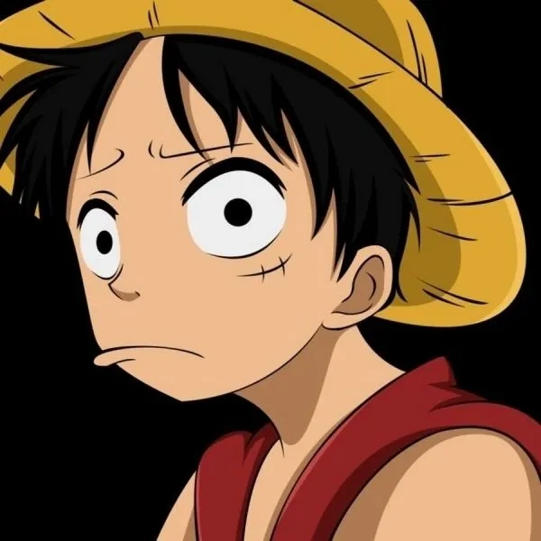 Hình ảnh Luffy Nika mạnh mẽ, đầy sức sống, thần thánh và uy lực.
