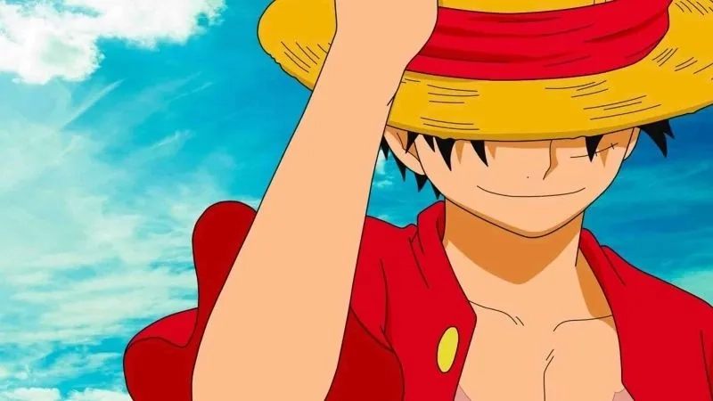 Ảnh Luffy thần mặt trời Nika mang lại thần thái và sức mạnh thần thánh.