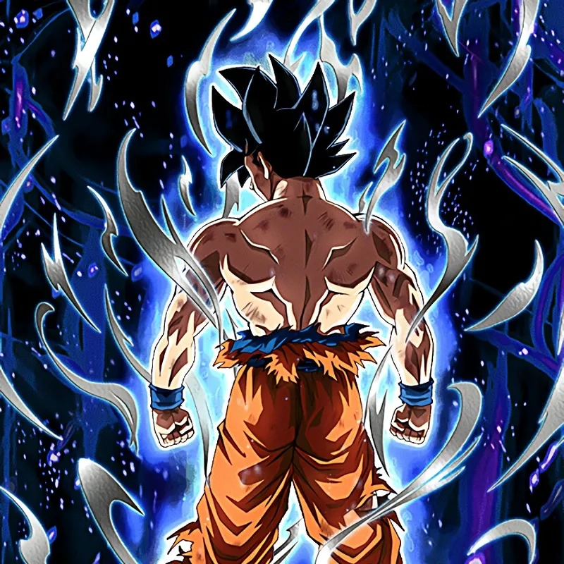 Thể hiện cá tính với ảnh nền goku 4k ấn tượng.