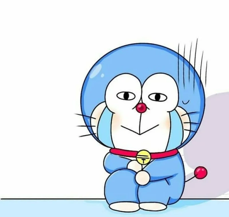 Ảnh Doraemon khóc mang đến cảm giác buồn man mác