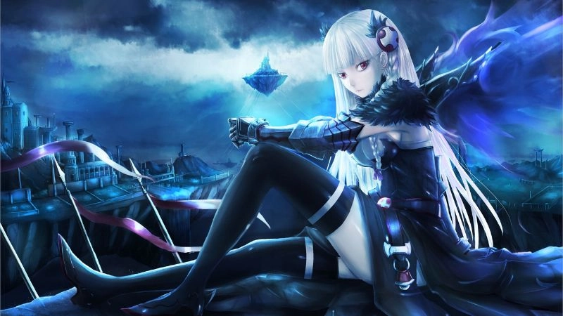 Anime nữ ngầu thể hiện phong thái mạnh mẽ ấn tượng