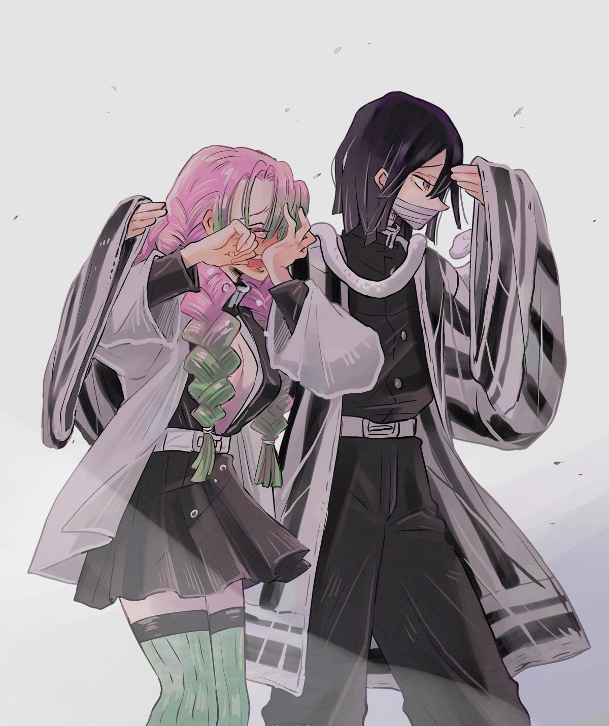 Obanai X Mitsuri Anime chuyện tình thiêng liêng trong thế giới quỷ dữ