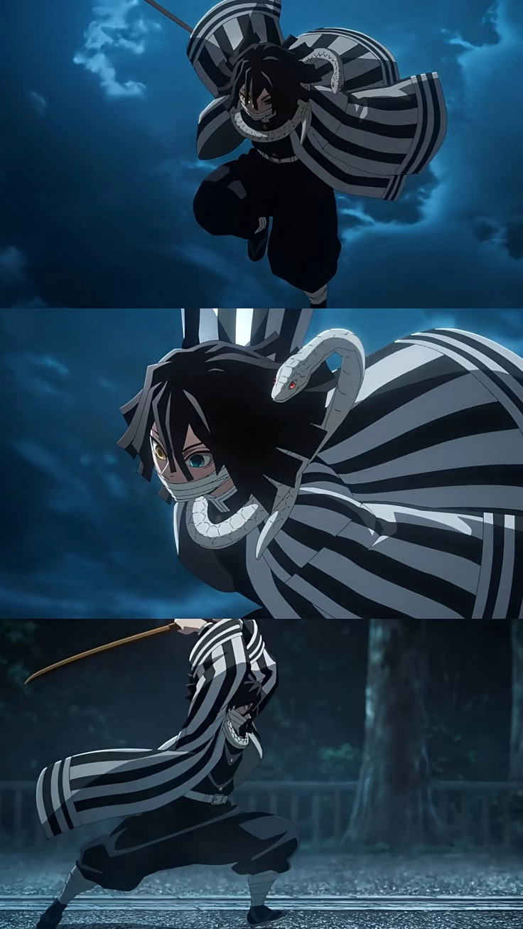 Iguro Obanai Anime khi hình ảnh động khắc họa chân thực kiếm sĩ xà
