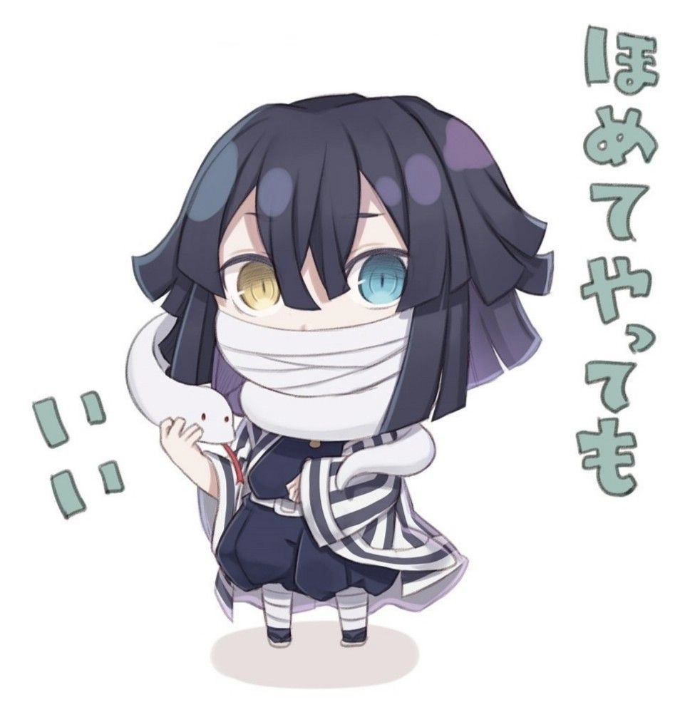 Xà Trụ Obanai Chibi vẻ dễ thương hiếm có của một kiếm sĩ lạnh lùng
