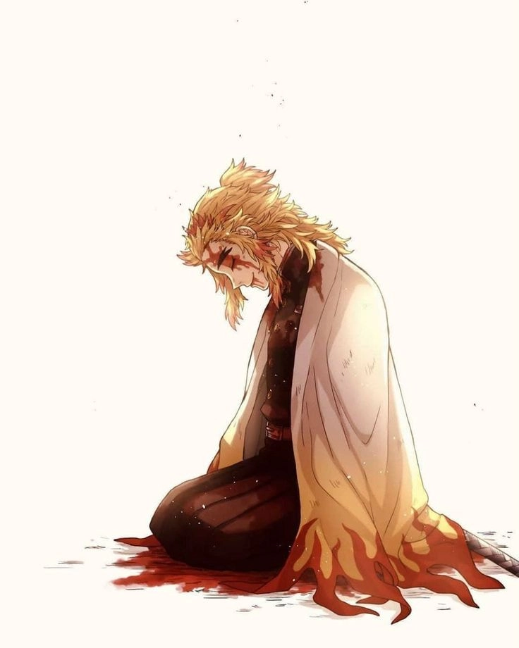 Vẽ Rengoku chết tái hiện phút giây bi hùng nhất