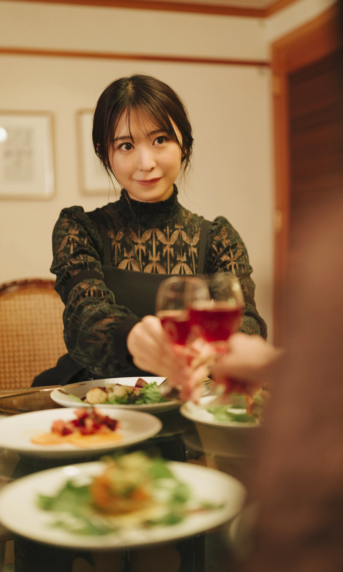 Kaoru Mashima tự bóp vú sexy nóng bỏng cuốn hút tay đỏ mão vú mềm rên vang phòng