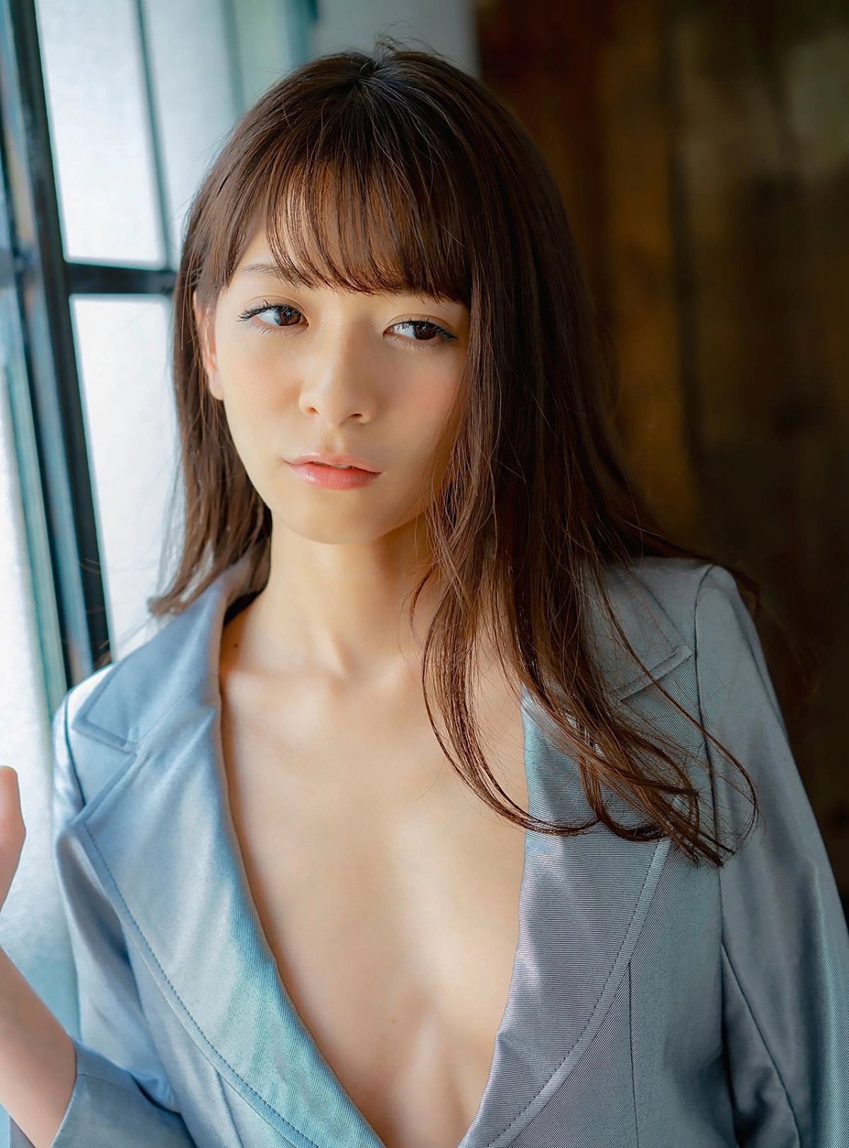 Nonoura Warm lộ vú to sexy nóng bỏng cuốn hút zoom 16K núm hồng lấp lánh