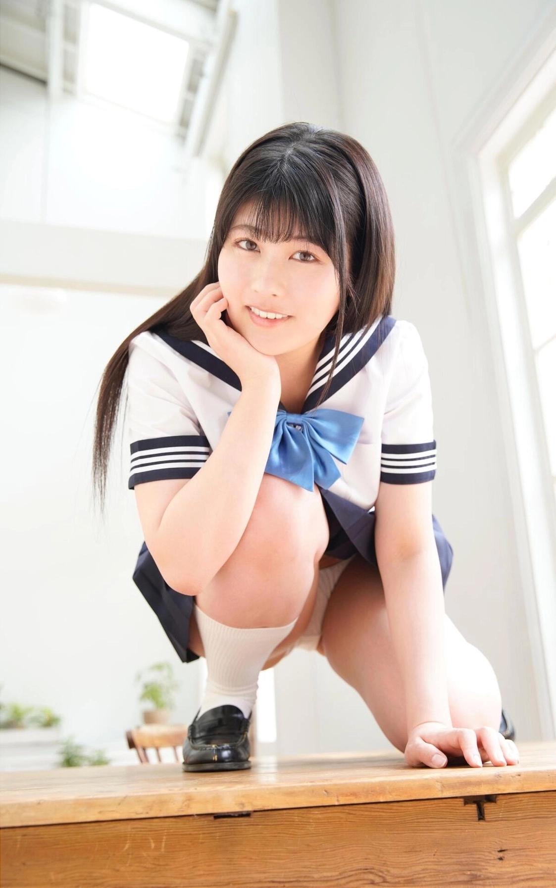 Yoshino Chitose hở vú sexy nóng bỏng cuốn hút núm hồng lòi muốn liếm