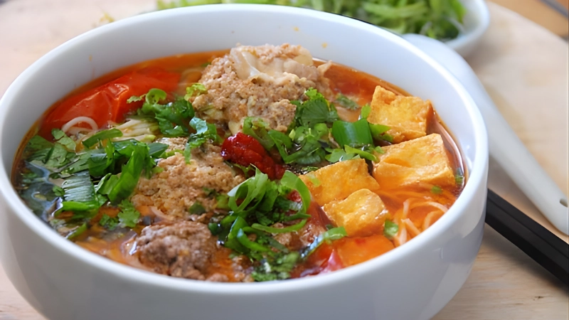 Những lỗi thường gặp khi nấu bún riêu cua 