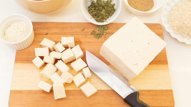 Đậu phụ non sốt Tứ Xuyên cay nồng kích thích